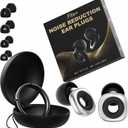 Fita+ Quiet and Showy Ear Plugs Noise Reduction for Concerts (Silver-Vine)