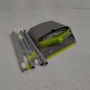 TreeLen Broom and Dustpan Set, TreeLen Broom with Dust Pan with Long Handle Combo Set for Office and Home Standing Upright Sweep Use with Lobby