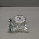 White Ribbon Wired 2.5" X 10 Yards White Crinkle Metallic Christmas Ribbon for Tree Decoration Gift Wrapping Wreaths Bows Home Decor Garland Swags