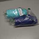 Kerilyn 12oz Kids Water Bottle 2 Pack, Stainless Steel Insulated Water Bottle Bulk, Toddler Cups with Straws Leak-Proof, Kids Water Bottles for School Boys Girls, BPA Free, Blue+Green 2 Piece Set