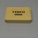 GINGIN RCA to HDMI,AV to HDMI Converter,Composite to HDMI Converter Compatible with WII,PS One,PS2,PS3,STB,Xbox,VHS,VCR,Blue-Ray DVD,with 3.3ft HDMI Cable