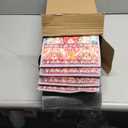 Edging Stair Treads Non-Slip Carpet Mat, 30in X 8in Indoor Stair Runners for Wooden Steps, Rubber Backing Stair Rugs for Kids Elders and Pets(Pink,15PCS)