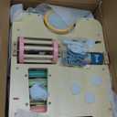 Wooden Baby Walker, Montessori Walker for Babies 6-12 Months, Push Walking Toys for 1 Year Old Learning to Walk