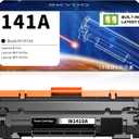 Skydo 141A Toner Cartridge (with chip) Black Compatible Replacement for HP 141A W1410A 141X W1410X Toner for LaserJet Pro M110w MFP M140w HP LaserJet Pro M139w Printer (1 Black )