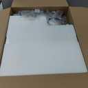 Modern Hanging Light Fixture Pendant Lighting for Kitchen Island Mid Century Black Pendant Lights with Globe Milky White Glass Pendant Light for Bedroom Bathroom Entryway (3 Pack)