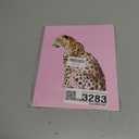 TLESKE Pink Cheetah Preppy Posters Prints Unframed 8x10 Set of 4, Trendy Aesthetic Lucky 8 Balls Wall Art Prints Decor for Teen Girls Dorm Bedroom Living Room, Retro Cheetah Print Wall Picture, 10L" x 8W"