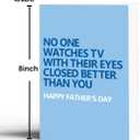 2 x Fathers Day Card Gift for Dad, Fathers Day Card from Son Daughter