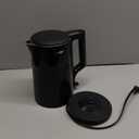 COMFEE' 1.7L Double Wall Electric Tea Kettle and Kettle Water Boiler, 100% Stainless Steel Interior & Lid & Spout, Two-Level Wide Open Lid, 1500W Fast Boiling, Auto-Off and Boil-Dry Protection (1.8 Quarts)