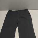 Houmous S-XXXL 29''31''33''35'' Inseam Women's Cotton Bootcut Pants Inner Pocket (Black, L)