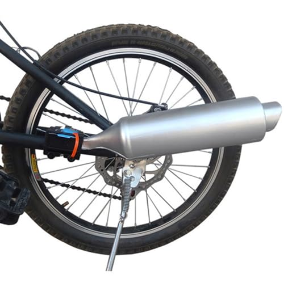 Bicycle Exhaust Sound System, Bike Motorcycle Spoke Turbo Exhaust Pipe System