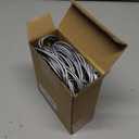 Taiyin 4 Pcs 32.8 Foot Fake Barbed Wire Rusted Western Props Decor Plastic Faux Wire Wreath Ornaments for Cowboy Cowgirl Party (Silver)