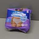 Always Discreet Adult Diapers for Women, Incontinence Underwear, Postpartum Essentials, Disposable Briefs, Max Absorbency, Bladder Leak Protection, Large, 17ct