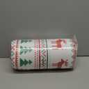 downluxe Christmas Comforter Set King with 2 Pillow Shams - Christmas Decoration King Comforter Set with Reindeer and Snowflake Patterns - King Size Comforter Set (3-Piece Set)