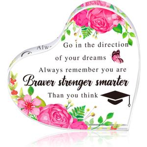 SICOHOME 2025 Inspirational Graduation Gifts for Her Him Seniors,Keepsake and Paperweight,High School College Motivational Gifts Spiritual Gifts for Women Men Graduates Girls Boys Daughter Son