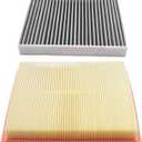 maXpeedingrods CF12157 CA12295 Engine and Cabin Air Filter Kit for Subaru Crosstrek 2018-2023, Outback/Legacy 2020-2025 2.4L 2.5L, Ascent 2019-2025, Impreza 2017-2023 (Gas/Hybrid)