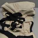 Momcozy Baby Carrier - Ergonomic, Cozy and Lightweight Carrier for 7-44lbs, Effortless to Put On, Ideal for Hands-Free Parenting, Enhanced Lumbar Support, Purehug for Infant to Toddler, Khaki