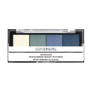 COVERGIRL Trunaked Quad Eyeshadow Palette, Night Mayhem, Midsummer Night Mayhem, 0.06 Ounce (1 Count (Pack of 1))