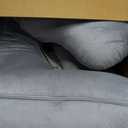 MOON PARK Pregnancy Pillows for Sleeping - 57 Inch U Shaped Full Body Maternity Pillow with Removable Cover - Support for Back, Legs, Belly, Hips - Pregnancy Pillow for Women - Grey, Velvet Cover - 57 Inch