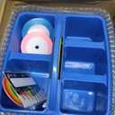 6 Pack Large Colorful Back-to-School Classroom Caddy
