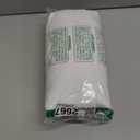 Ascoza 2pack 90x132 Inch White Rectangular Tablecloth 8 Feet Table Cloth in Polyester Fabric for Wedding/Banquet/Restaurant/Parties