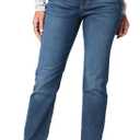 Signature by Levi Strauss & Co. Gold Womens Curvy Straight Jean (8 Short, Jackson Square)