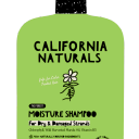 California Naturals Moisture Shampoo for Dry, Damaged Hair, Hair Care Bundle for Women and Men, Natural, Vegan, Cruelty, Silicone, Paraben, and Sulfate Free, Color Safe, 12 fl oz
