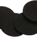 Imperial Billiard/Pool Table Leveler: 3" Diameter Rubber Shims, 1/8" Thick, Bag of 21, Black