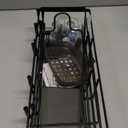 Shower Caddy Hanging Bathroom Organizer: Rustproof Shelf for Inside Shower - No Drilling Racks Over Showerhead - Bath Shelves for Shampoo Soap (Black)