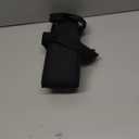 BIG TEETH Golf Bag Strap Single Padded Shoulder Strap Adjustable Thick Pad Straps Universal Replacement Quick Release (Full black with 2 clips)