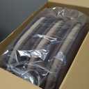 GORILLA GRIP Slip Resistant Tufted Chair Cushions, No Ties Required, Set of 6 Memory Foam Pads for Dining Room, Kitchen Table, Office, Rocking Chairs, Plush Seat Cushion Pad, Home Decor, 16x17, Beige