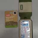 Chums Bandit Bi-Fold Wallet  Slim RFID Wallet for Men & Women, Reversible Card, ID & Money Holder (Olive/Tan)