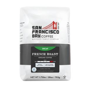 San Francisco Bay Coffee - Decaf Dark Roast - Decaf French Roast (28 oz bag) - Ground Coffee, Swiss Water Processed (28 Ounce (Pack of 1))