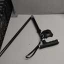 BeneCane Walking Cane for Women Folding Cane for Men with Two Led Lights Quad Cane with Stable Base Lightweight and Adjustable Walking Stick (Black)