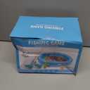 NIPLOOOW Pool Fishing Toys Games, Water Table Bathtub Toy with Inflatable Pool Pole Rod Net Plastic Floating Fish, Birthday Gifts for Kids Age 3 4 5 6 Year Old,Kids Outdoor Toys