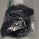 romansong Women's Mesh Leggings Yoga Pants with Pocket, Non See-Through Capri High Waisted Tummy Control 4 Way Stretch, Small, Black 