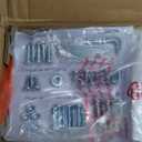 White Full Size Bed Frame 12 Inch, Metal Full Bed Frame No Box Spring Needed, Heavy Duty Steel Support 3500 LBS, DIY Headboard, Noiseless, Round Corner Legs, Storage Space, Easy Assembly