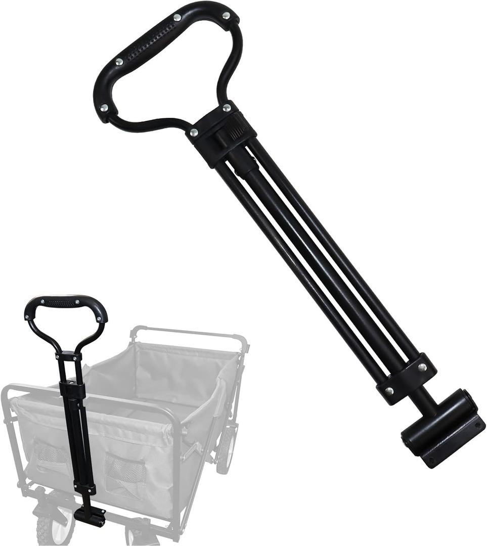Wagon Replacement Pull Handle Spare,Stroller Wagon Pull HandleSuitable for Outdoor Camping Trolley Handle AccessoriesNot Including Wagon