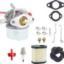 ANTO 640350 Carburetor for Tecumseh LEV120 LAV100 LAV115 LAV120 LEV105 Mower 640124 640173