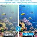 6 Pack Aquarium Fish Tank Water Filter Cartridge Compatible with Coralife BioCube, Replacement Filter Cartridge for Biocube 14 16 29 32 Gallon Aquarium