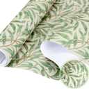 Gersoniel 10 Sheets Drawer Liners for Dresser Scented Drawer Liners Non Adhesive Scented Paper for Fragrant Home Shelf Closet(Linen,Greenery)