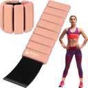 Wrist Weight Bracelet for Women, 2 lb (Pink)
