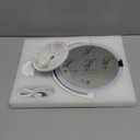 Shinowa Makeup Mirror with Lights, 20X Wall Mounted Lighted Magnifying Mirror, 2-Sided Vanity Mirror with 3 Color Lights & Brightness Adjustment, 360 Rotation Rechargeable Desk Mirror, Travel Mirror