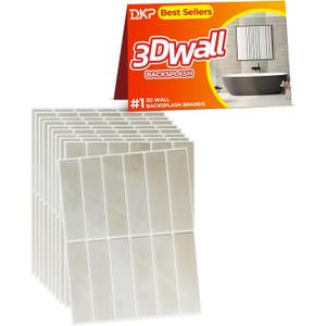 20 Sheets Thicker Design Premium Peel and Stick Wall Panels and Backsplash, Peel and Stick Ceiling Tiles Sheets for Kitchen, Bathroom, Fireplace, and Ceiling