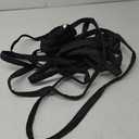 Garden Hose 50ft, Non-Expanding, Lightweight, Leak-Proof Metal interface, No-Knots, Portable, Wear-Resistant, Sturdy, Flexible, 3/4GHT, Water Hose for Yard, Garden (Black)