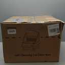 Automatic Cat Litter Box Self Cleaning - App Control, Open-Design, Smart Health Monitor, Suitable for Medium Cats and Kittens, Anti-Pinch Safety, Quiet Operation - White