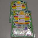2 x 24 Sheets Mexican Fiesta Party Stickers, Cinco De Mayo Sticker, Make Your Own Mexican Carnival Stickers, Carnival Themed Party Supplies