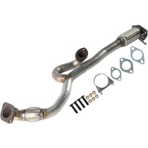 Exhaust Front Flex Pipe Compatible with GMC Terrain Compatible with Chevrolet Equinox 2012 2013 2014 2015 2016 2017 3.6L -Includes Gaskets