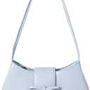 KAMEILONG Trendy Red Shoulder Bag for Women Patent Leather Hobo Handbags Y2K Purses Clutch Bag Cute Bow Purse