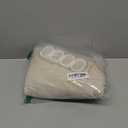 Awellife Beige Flax Linen Style Shower Curtain Set with 12 Durable Hooks - Cream Tan Fabric Textured Heavy Cloth Neutral Shower Curtains for Bathroom, 36 x 72 Inch (Small Stall 36" W x 72 L, Flax Linen)