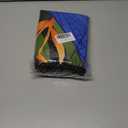 Dragonfly Outdoor Round Tablecloth with Umbrella Hole, Circle Fitted Tablecloths with Elastic 36"-44" Waterproof Oil-Proof Round Outdoor Tablecloth Patio Table Cover for Picnic Camping Party